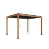 Pergola ogrodowa MIRADOR Premium 111 Delux 3 x 4m Dąb Wiśniowy